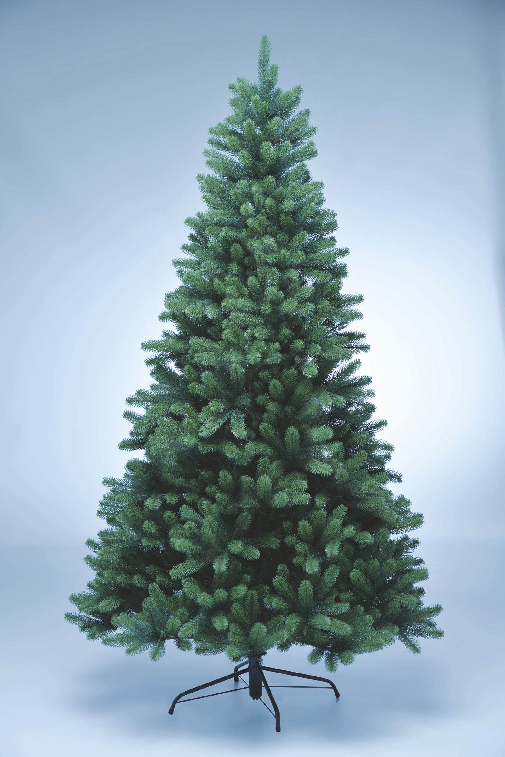 Pflanzenglanz® Künstlicher Weihnachtsbaum - Höhe: 210cm ohne LED Beleuchtung aus Premium Spritzguss  ( PE-BO210 )