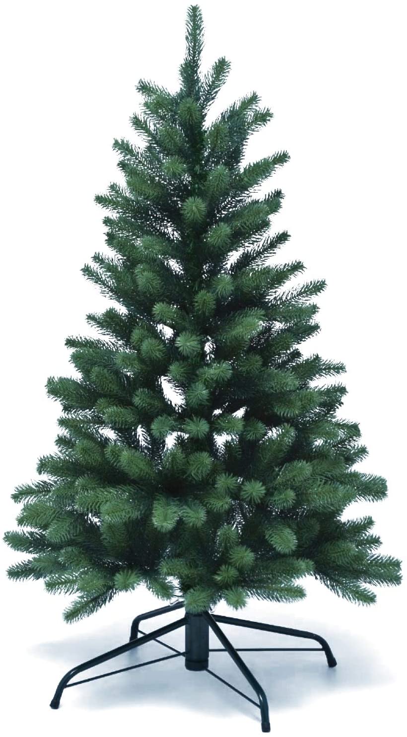 Pflanzenglanz® Künstlicher Weihnachtsbaum - Höhe: 85cm ohne LED Beleuchtung aus Premium Spritzguss  ( PE-BO85 )