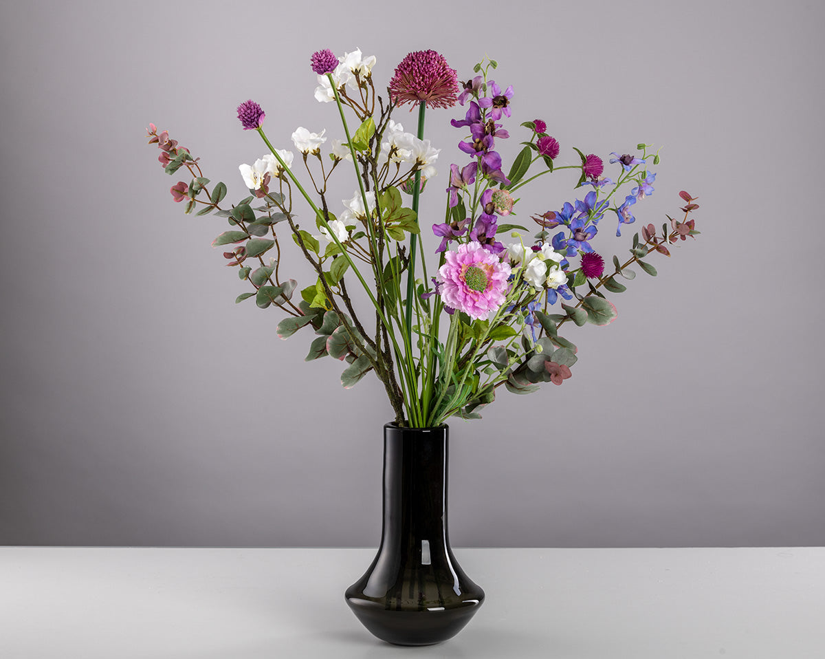 Pflanzenglanz® Premium künstlicher Blumenstrauß "Turmalin" - Made in Germany