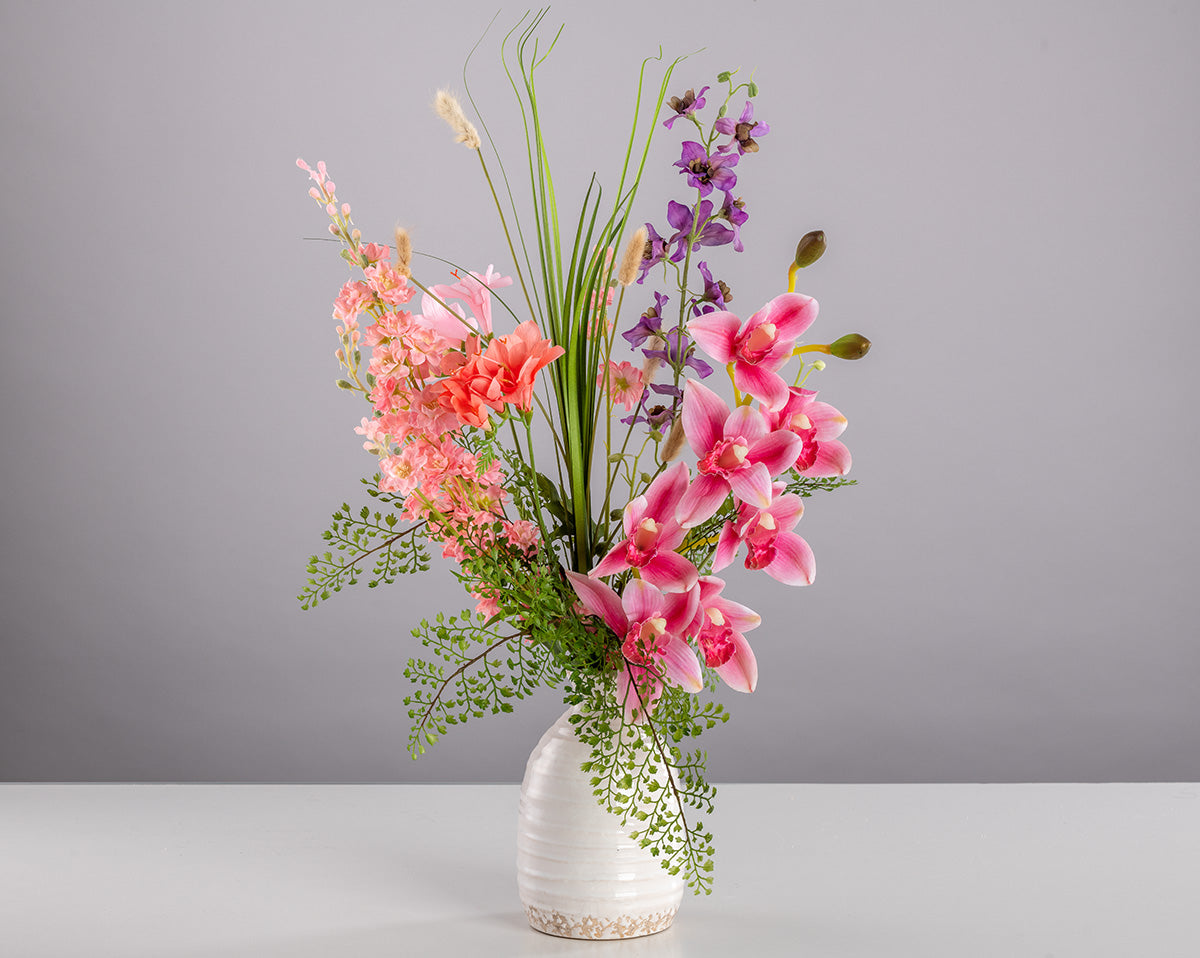 Pflanzenglanz® künstlicher Blumenstrauß "Peridot" - Made in Germany